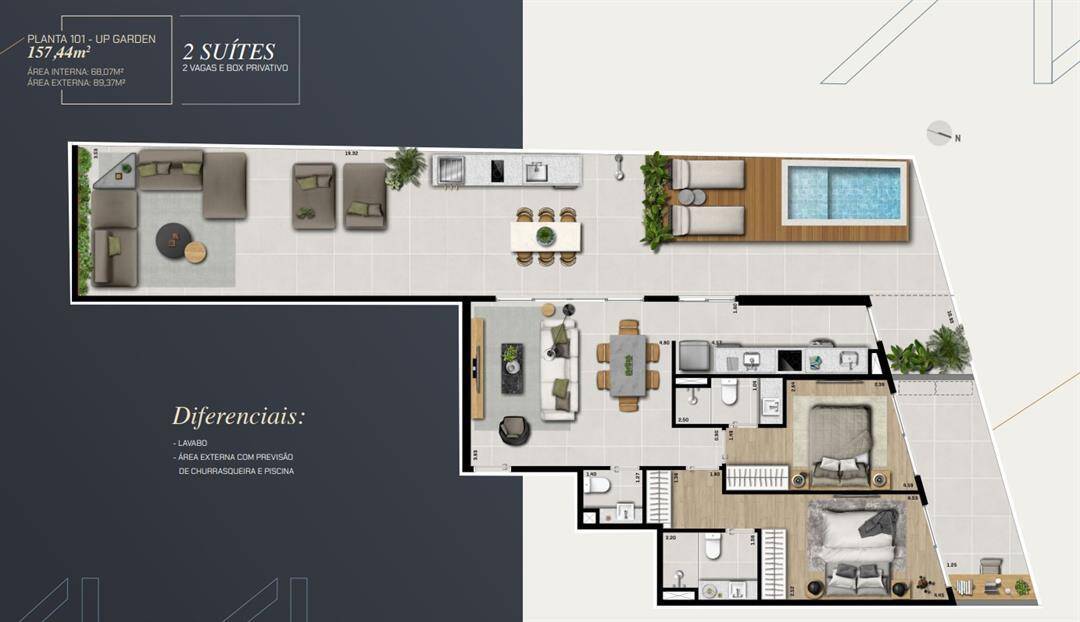 Apartamento, 101 m² - Foto 4