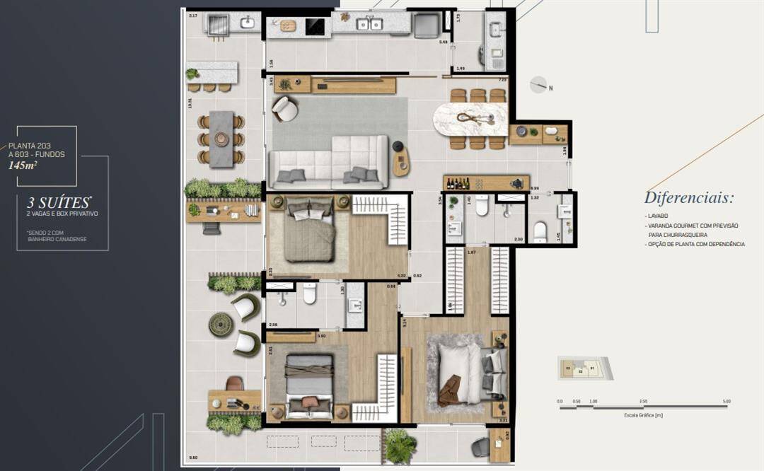 Apartamento, 101 m² - Foto 9