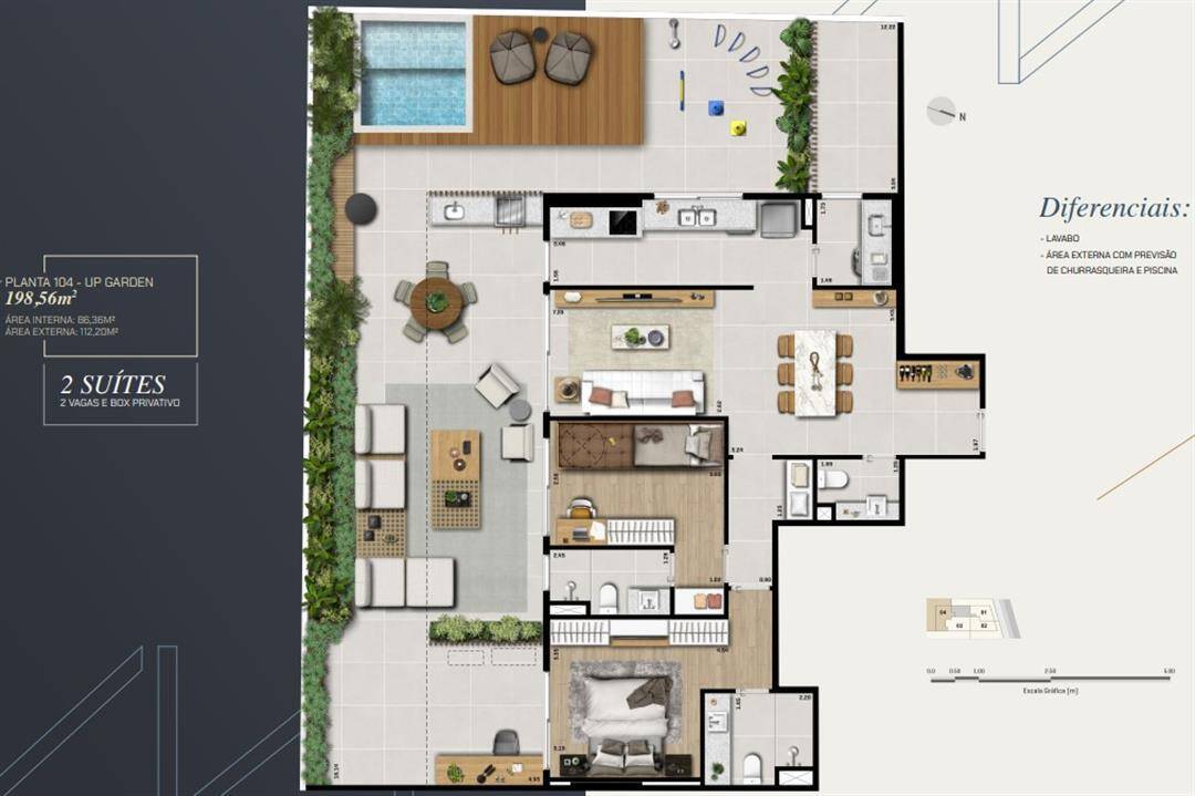 Apartamento, 101 m² - Foto 8