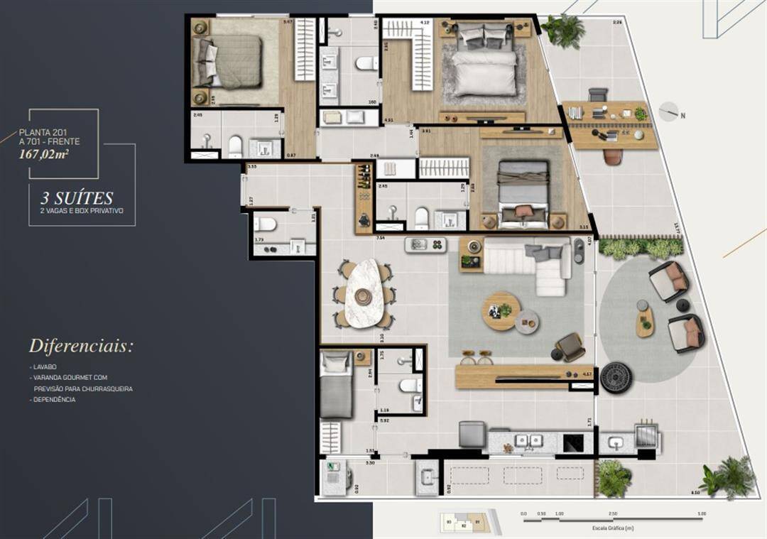 Apartamento, 101 m² - Foto 10